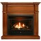 Duluth Forge Dual Fuel Ventless Gas Fireplace With Mantel - 26,000 Btu, T-Stat DFS-300T-3AS - alternate 1